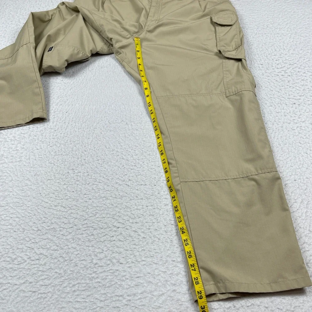 5.11 Taclight Pro Cargo Pants Mens 40x30 (Fit 34x29) Khaki Ripstop 74273 Utility